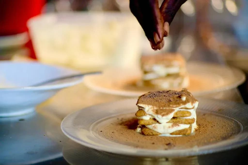 Plat dessert barolo palms dakar